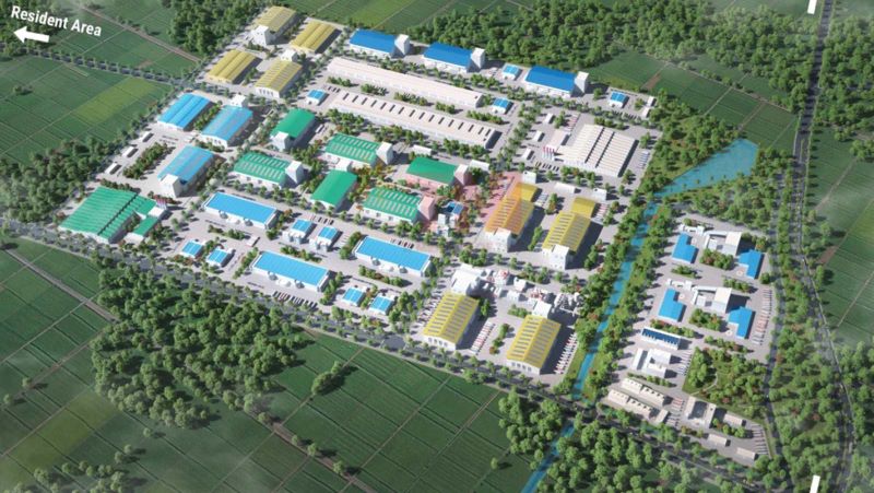STH-L91 Industrial land for lease in Thanh Hoa