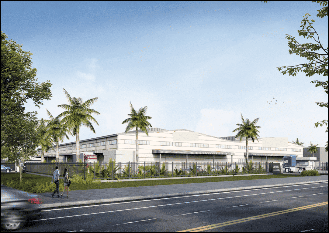 Warehouse for lease in Long An