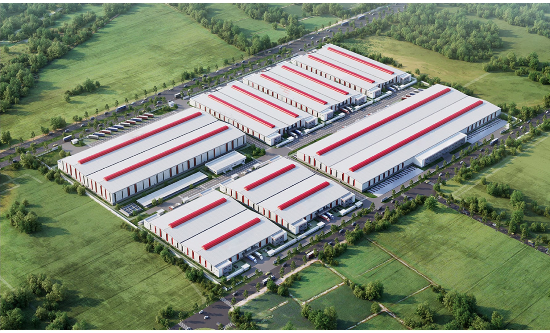 SHN-FW42 Kho & Xưởng Xây Sẵn Cho Thuê Tại Ninh Bình