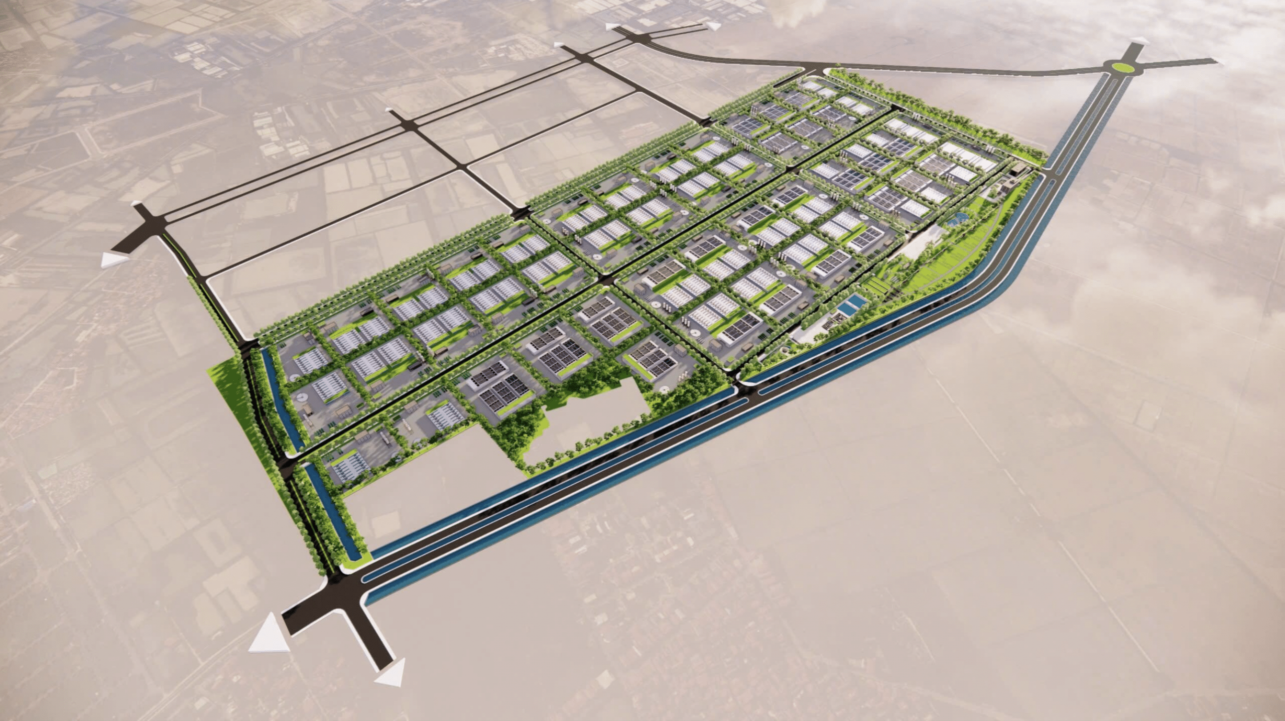 SBN-L120 Industrial Land for Lease in Bac Ninh