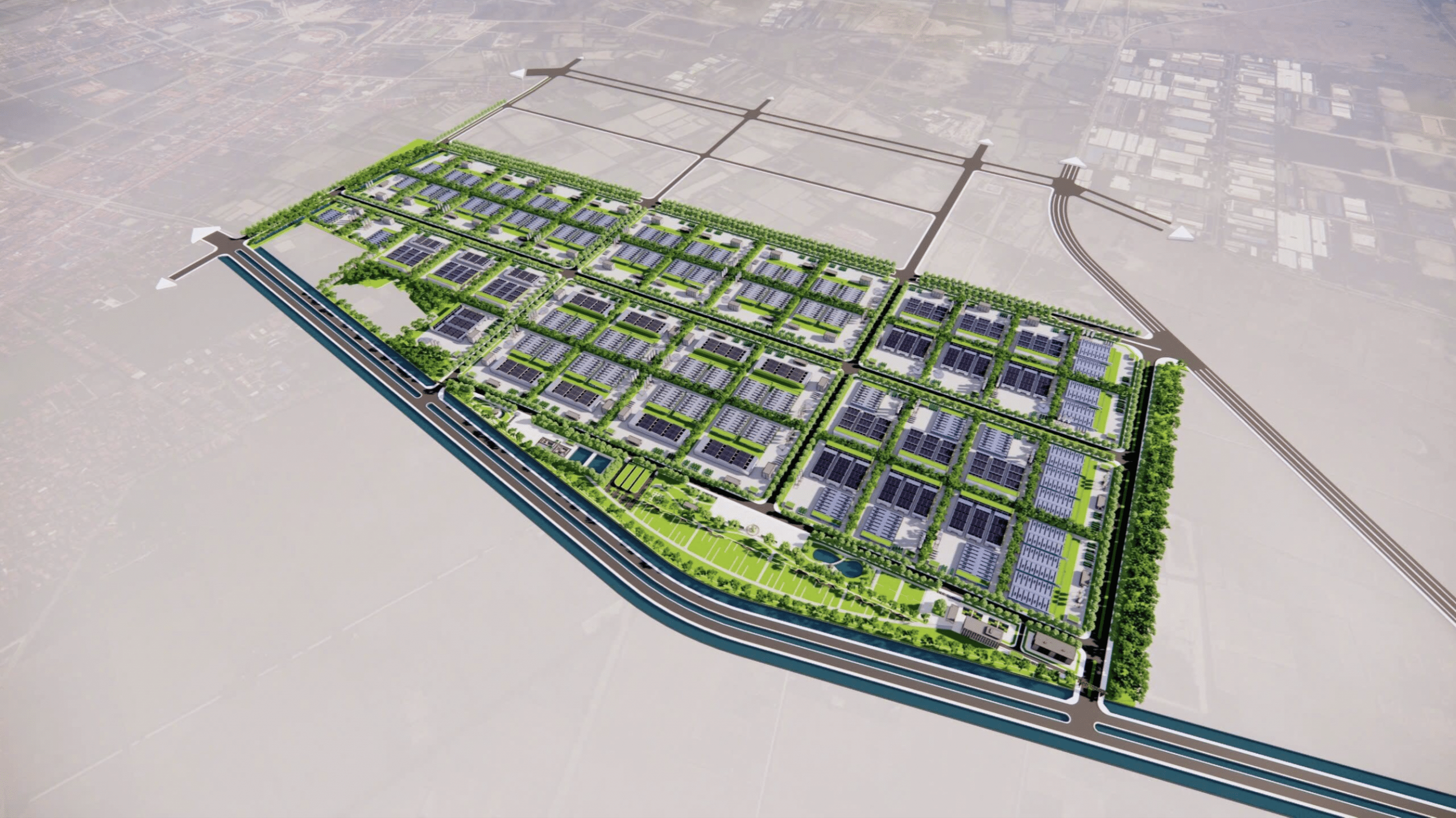 SBN-L120 Industrial Land for Lease in Bac Ninh