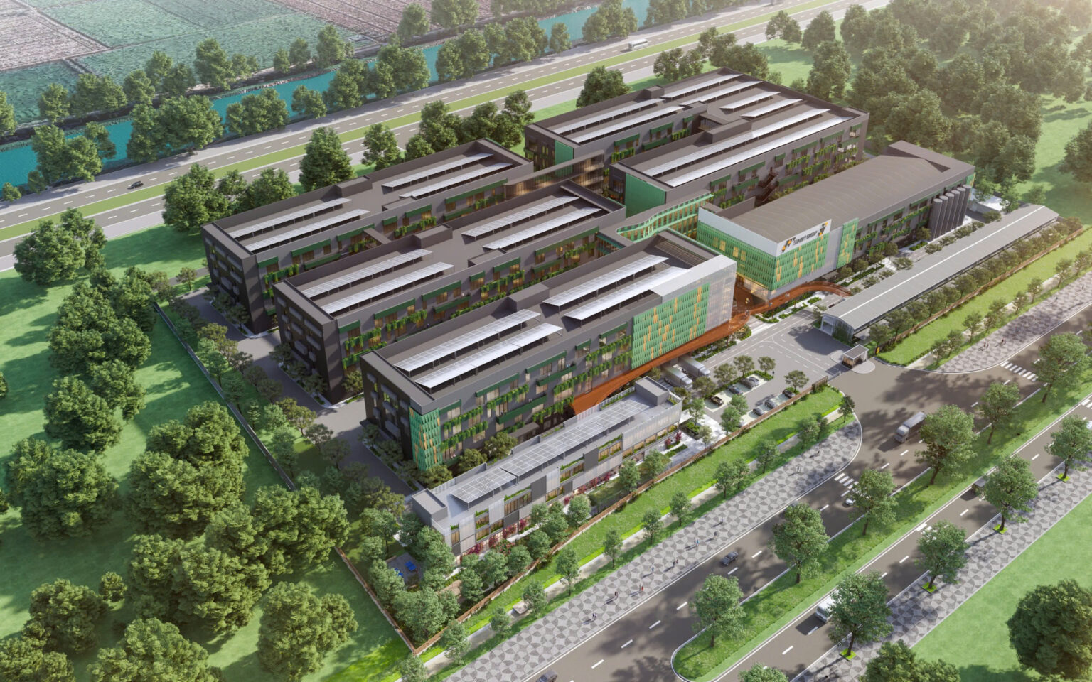 SLA_Multi-storey Factory For Sale in Long An