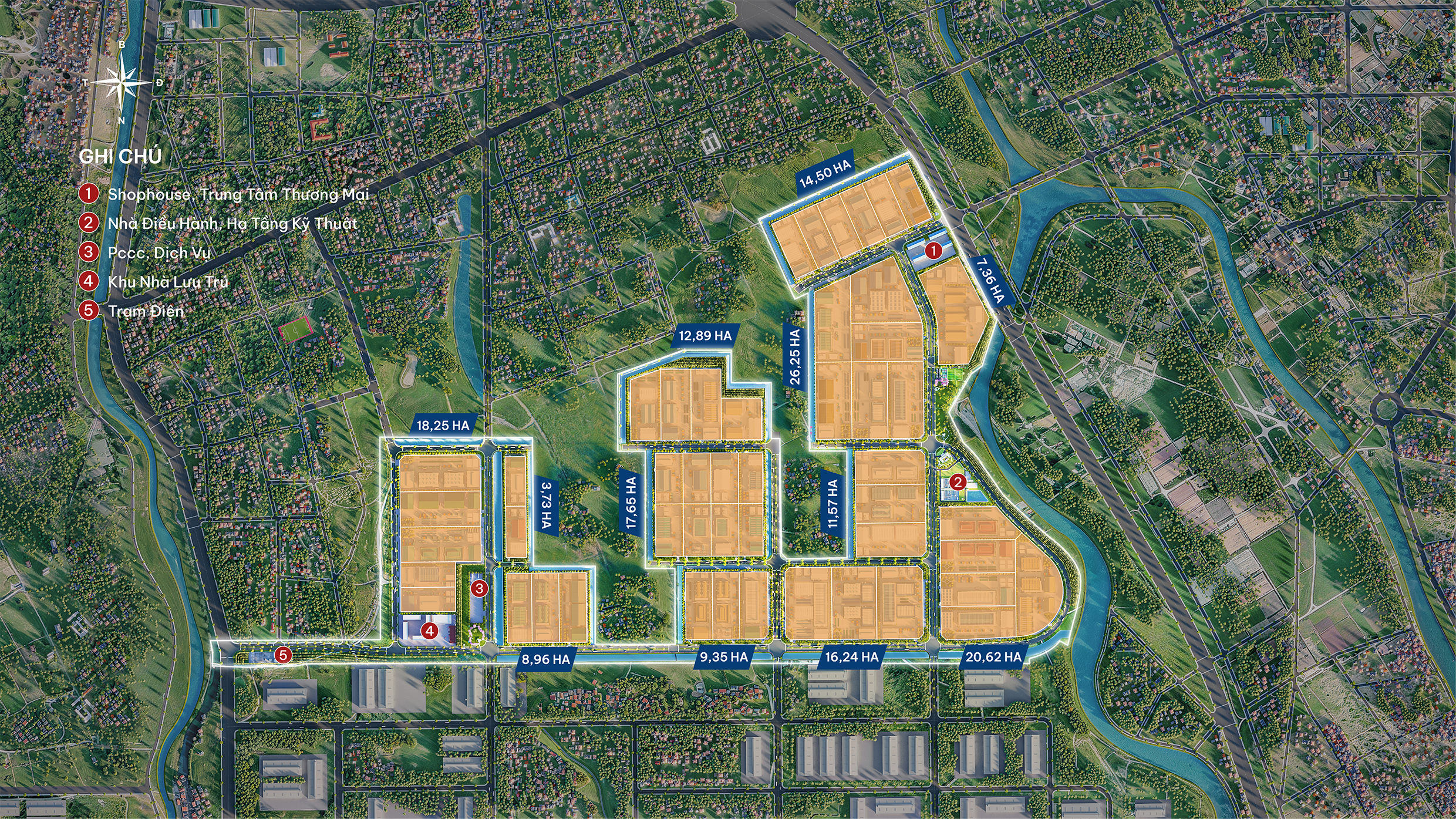 SHP-L136 Industrial Land for lease in Hai Phong